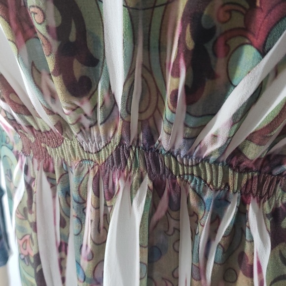 🎄Design works🎄 3/4 sleeve tunic paisley design - Picture 7 of 7